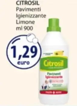 Acqua & Sapone CITROSIL Pavimenti Igienizzante Limone offerta