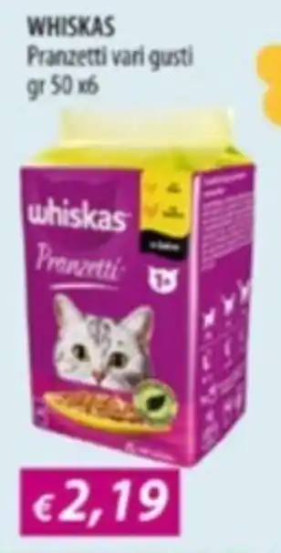 Acqua & Sapone WHISKAS Pranzetti offerta