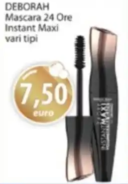 Acqua & Sapone DEBORAH Mascara 24 Ore Instant Maxi offerta