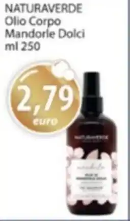 Acqua & Sapone NATURAVERDE Olio Corpo Mandorle Dolci offerta