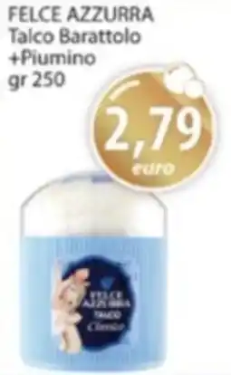 Acqua & Sapone FELCE AZZURRA Talco Barattolo +Piumino offerta