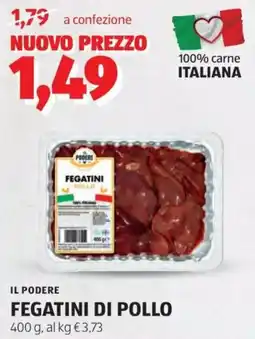 ALDI Il podere fegatini di pollo offerta