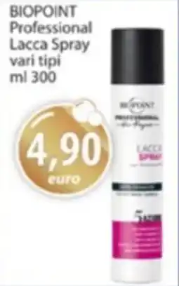 Acqua & Sapone BIOPOINT Professional Lacca Spray offerta