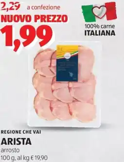 ALDI Regione che vai arista arrosto offerta