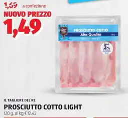 ALDI Il tagliere del re prosciutto cotto light offerta