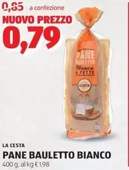ALDI La cesta pane bauletto bianco offerta