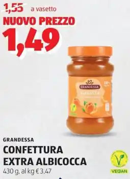 ALDI Grandessa confettura extra albicocca offerta