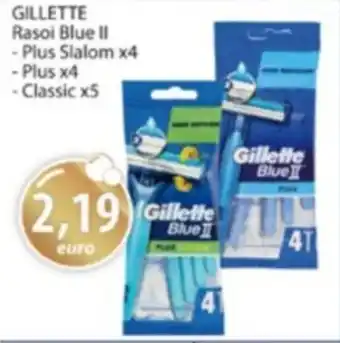 Acqua & Sapone GILLETTE Rasoi Blue II offerta