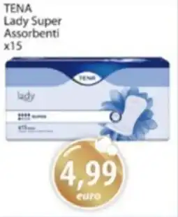 Acqua & Sapone TENA Lady Super Assorbenti x15 offerta