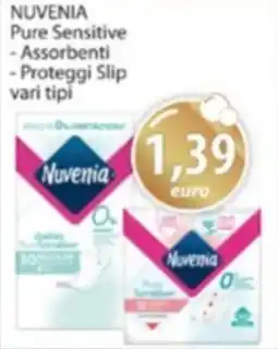 Acqua & Sapone NUVENIA Pure Sensitive -Assorbenti -Proteggi Slip offerta