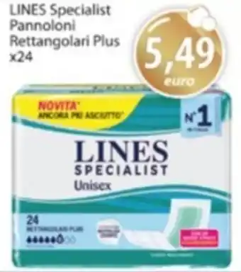 Acqua & Sapone LINES Specialist Pannoloni Rettangolari Plus offerta