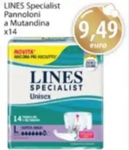 Acqua & Sapone LINES Specialist Pannoloni a Mutandina x14 offerta