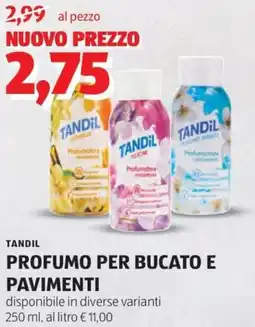 ALDI Tandil profumo per bucato e pavimenti offerta