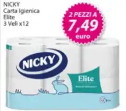 Acqua & Sapone NICKY Carta Igienica Elite offerta