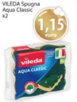 Acqua & Sapone VILEDA Spugna Aqua Classic x2 offerta
