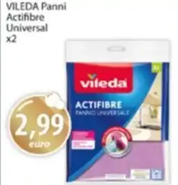 Acqua & Sapone VILEDA Panni Actifibre Universal x2 offerta