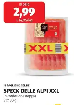 ALDI Il tagliere del re speck delle alpi xxl offerta