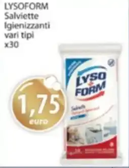 Acqua & Sapone LYSOFORM Salviette Igienizzanti offerta