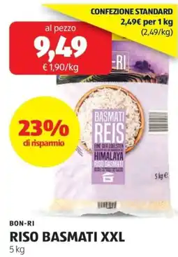 ALDI Bon-ri riso basmati xxl offerta