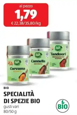 ALDI Specialità di spezie bio offerta