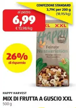 ALDI Happy harvest mix di frutta a guscio xxl offerta