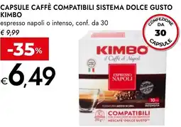 Bennet Capsule caffè compatibili sistema dolce gusto KIMBO offerta