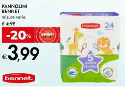 Bennet Pannolini BENNET offerta