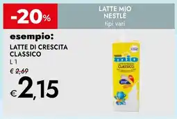Bennet Latte mio NESTLÉ offerta