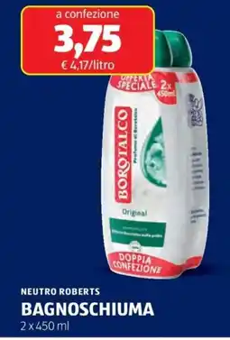 ALDI Neutro roberts bagnoschiuma offerta