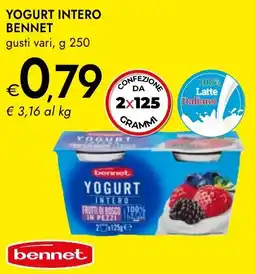 Bennet Yogurt intero BENNET offerta