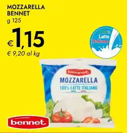 Bennet Mozzarella BENNET offerta