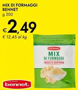 Bennet Mix di formaggi BENNET offerta