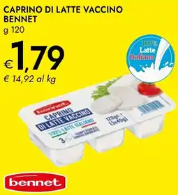 Bennet Caprino di latte vaccino BENNET offerta
