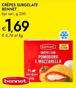 Bennet Crêpes surgelate BENNET offerta