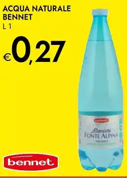 Bennet Acqua naturale BENNET offerta