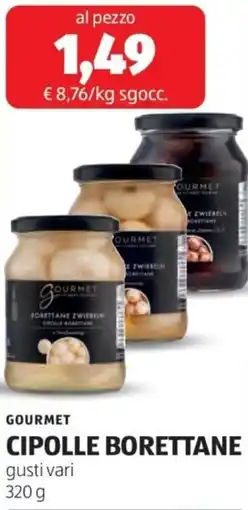 ALDI Gourmet cipolle borettane offerta