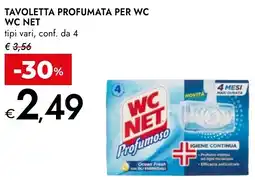 Bennet Tavoletta profumata per wc WC NET offerta