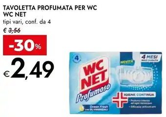 Bennet Tavoletta profumata per wc WC NET offerta