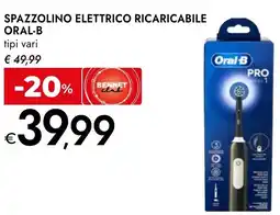 Bennet Spazzolino elettrico ricaricabile ORAL-B offerta