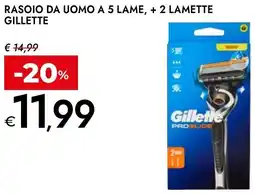 Bennet Rasoio da uomo a 5 lame, + 2 lamette GILLETTE offerta