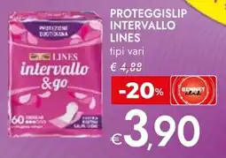 Bennet Proteggislip intervallo proteggislip intervallo LINES offerta