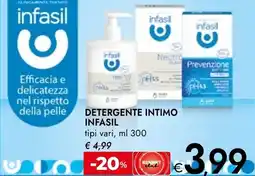 Bennet Detergente intimo INFASIL offerta