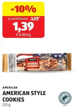 ALDI American style cookies offerta