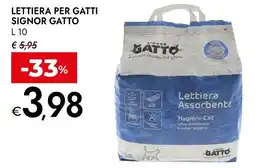 Bennet Lettiera per gatti SIGNOR GATTO offerta