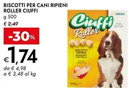 Bennet Biscotti per cani ripieni ROLLER CIUFFI offerta