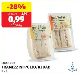 ALDI Good choice tramezzini pollo/kebab offerta