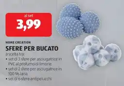 ALDI Home creation sfere per bucato offerta