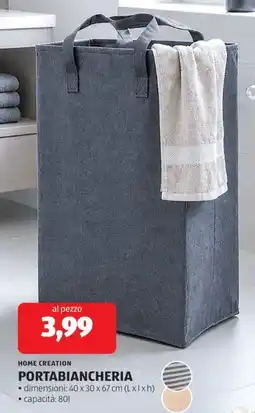 ALDI Home creation portabiancheria offerta