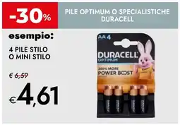 Bennet Pile optimum o specialistiche DURACELL offerta