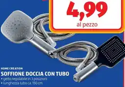 ALDI Home creation soffione doccia con tubo offerta